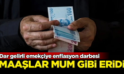Dar gelirli emekçiye enflasyon darbesi! Maaşlar mum gibi eridi