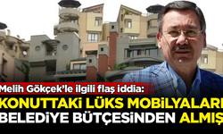 Melih Gökçek’le ilgili şok iddia: Konutundaki lüks mobilyaları belediyeye aldırmış