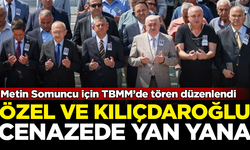 Özgür Özel ve Kemal Kılıçdaroğlu cenazede yan yana geldi
