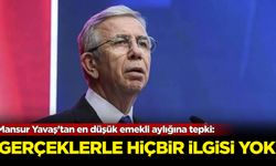 Mansur Yavaş'tan en düşük emekli aylığına tepki: 'Gerçeklerle hiçbir ilgisi yok'