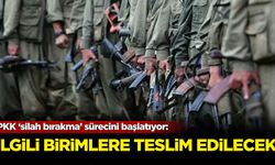 PKK ‘silah bırakma’ sürecini başlatıyor: ‘İlgili birimlere teslim edilecek’