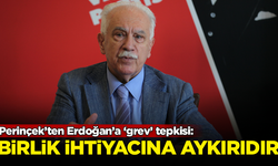 Doğu Perinçek’ten Erdoğan’a ‘grev’ tepkisi: Birlik ihtiyacına aykırıdır