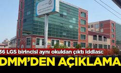 36 LGS birincisi aynı okuldan çıktı iddiası: DMM'den açıklama
