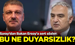 Saray’dan Bakan Ersoy’a sert sözler: Bu ne duyarsızlık?