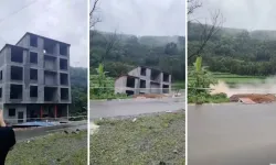 Çin'de sel ve toprak kayması felaketi! Bölgede panik yaşandı...
