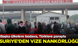 Suriye'den Türkiye'ye vize nankörlüğü! Türkler ücret ödeyerek girecek
