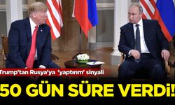 Trump'tan Rusya'ya  'yaptırım' sinyali: 50 gün süre verdi!