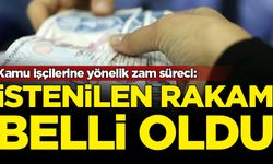 Kamu işçilerine yönelik zam süreci: İstenilen rakam açıklandı
