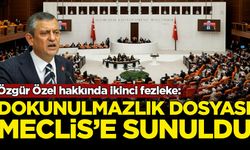 Özgür Özel hakkında ikinci fezleke: Dokunulmazlık dosyası Meclis'e sunuldu