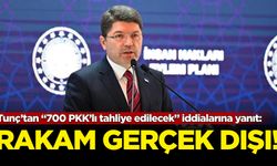 Bakanı Tunç’tan “700 PKK’lı tahliye edilecek” iddialarına yanıt: Rakam gerçek dışı