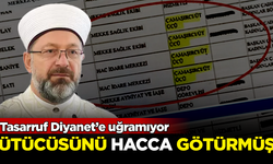 Tasarruf Diyanet'e uğramıyor! Ütücüyü bile Hacca götürmüşler