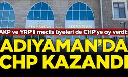 AKP ve YRP'li meclis üyeleri de CHP'ye oy verdi: Adıyaman'da CHP kazandı