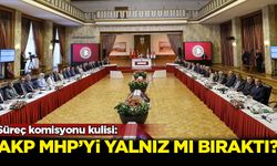 Süreç komisyonu kulisi: AKP MHP'yi yalnız mı bıraktı?