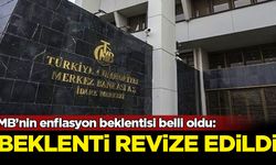 Merkez Bankası'nın enflasyon beklentisi açıklandı
