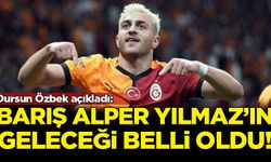 Dursun Özbek açıkladı: Galatasaray'da Barış Alper'in geleceği belli oldu