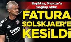 Beşiktaş, Shaktar'a mağlup oldu: Fatura Solskjaer'e kesildi