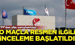 TFF'den şike soruşturması: O maçla ilgili inceleme başlatıldı