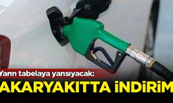 Yarın tabelaya yansıyacak: Akaryakıta indirim geliyor