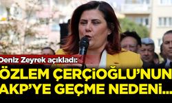 Deniz Zeyrek açıkladı: Özlem Çerçioğlu'nun AKP'ye geçme nedeni...