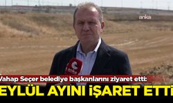 Vahap Seçer belediye başkanlarını ziyaret etti: Eylül ayını işaret etti