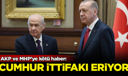 AKP ve MHP’ye kötü haber: Cumhur İttifakı'nın oyları eriyor