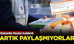 Bakanlık gıda ifşalarını kaldırdı! Artık paylaşmıyorlar