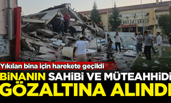 Balıkesir depreminde yıkılan binanın sahibi ve müteahhidi gözaltına alındı