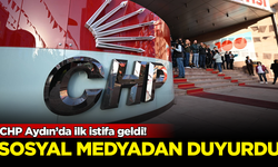 CHP Aydın'da ilk istifa geldi! Sosyal medya hesabından duyurdu