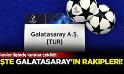 Galatasaray'ın devler ligindeki rakipleri belli oldu!