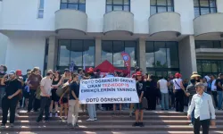 ODTÜ’de işçiler grevde, öğrencilerden destek