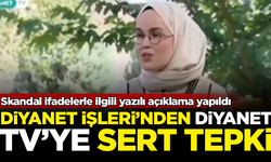 Diyanet İşleri'nden, Diyanet TV'ye 'Allah baba' tepkisi! Yazılı açıklama yapıldı