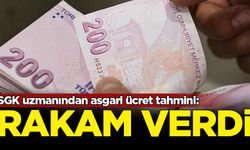 SGK uzmanından asgari ücret tahmini: Rakam verdi