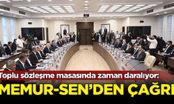 Toplu sözleşme masasında zaman daralıyor: Memur-Sen'den çağrı