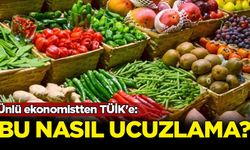 Ünlü ekonomistten TÜİK'e: Bu nasıl ucuzlama?