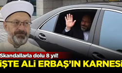 Skandallarla dolu 8 yıl! İşte Diyanet reisi Ali Erbaş'ın karnesi