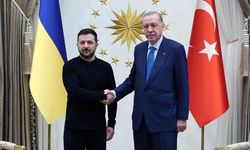 Cumhurbaşkanı Erdoğan ile Ukrayna Devlet Başkanı Zelenskiy görüştü