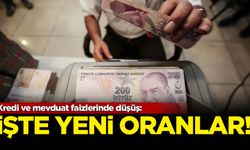 Kredi ve mevduat faizlerinde düşüş! İşte yeni oranlar...