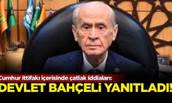 Cumhur ittifakı içerisinde çatlak iddiaları: Bahçeli yanıtladı!