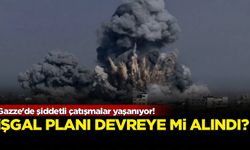 Gazze'de şiddetli çatışmalar yaşanıyor! İşgal planı devrede mi?