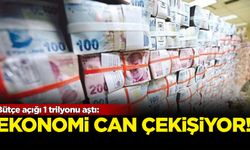 Ekonomi can çekişiyor! Bütçe açığı 1 trilyonu aştı...