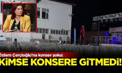 Özlem Çerçioğlu’na konser şoku: Konser boş kaldı