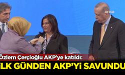 Özlem Çerçioğlu AKP'ye katıldı: İlk günden AKP'yi savundu