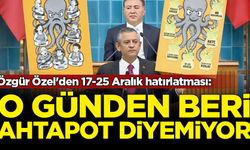 Özgür Özel'den 17-25 Aralık hatırlatması: O günden beri ahtapot demiyor