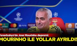 Fenerbahçe'de Jose Mourinho depremi: Yollar ayrıldı!