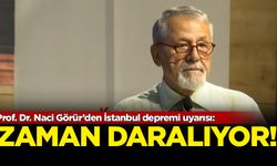 Prof. Dr. Naci Görür’den İstanbul depremi uyarısı