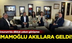 Erzurum’da dikkat çeken görüşme: İmamoğlu akıllara geldi!