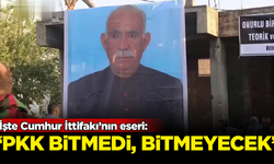 İşte Cumhur İttifakı'nın eseri! 'PKK bitmedi, bitmeyecek' sloganı attılar