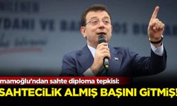 İmamoğlu'ndan sahte diploma tepkisi: Sahtecilik almış başını gitmiş!