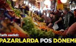 Tarih verildi: Pazarlarda POS dönemi