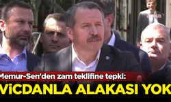 Memur-Sen'den zam teklifine tepki: Vicdanla alakası yok
